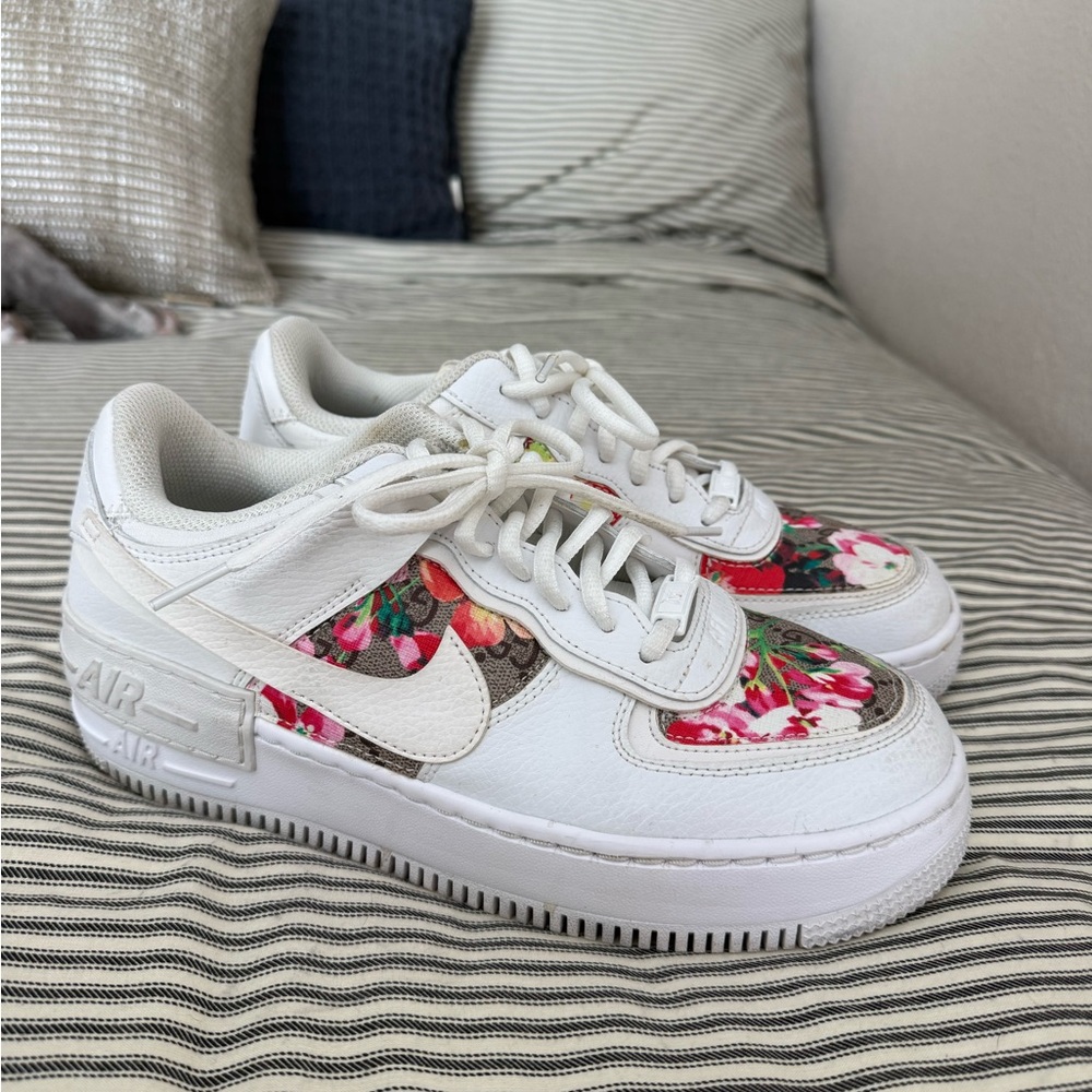 Nike Hand-painted Gucci Sneakers